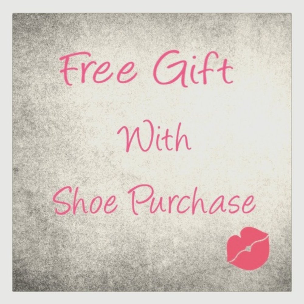 👌FREE GIFT W/ SHOE PURCHASE!!👞👟👡🎁👠👡👢🥿🥾